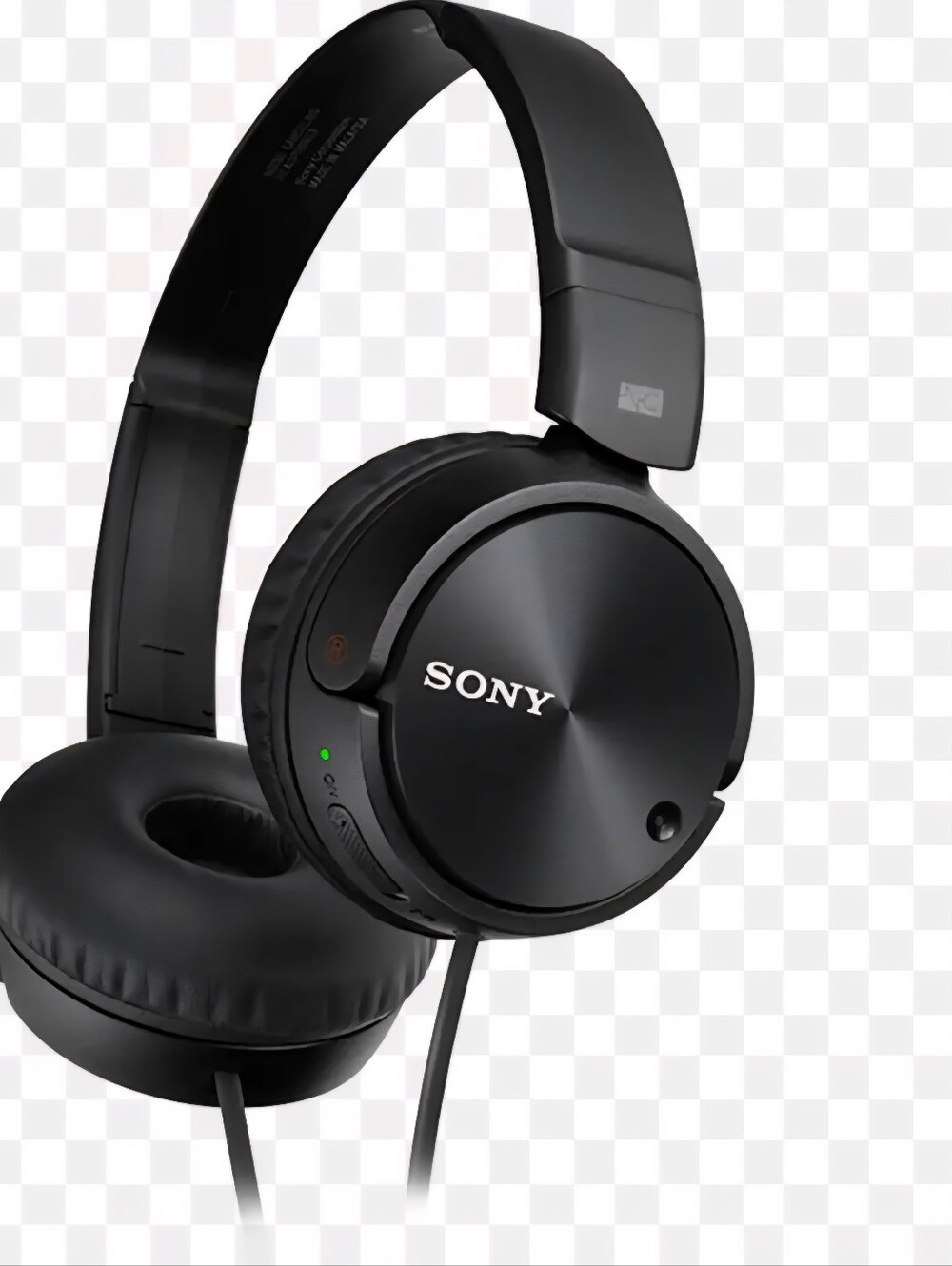 Sony Black Wired Over-Ear Headphones